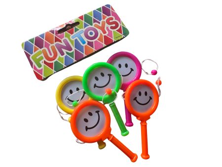 5 Pack Smiley Spin Drums