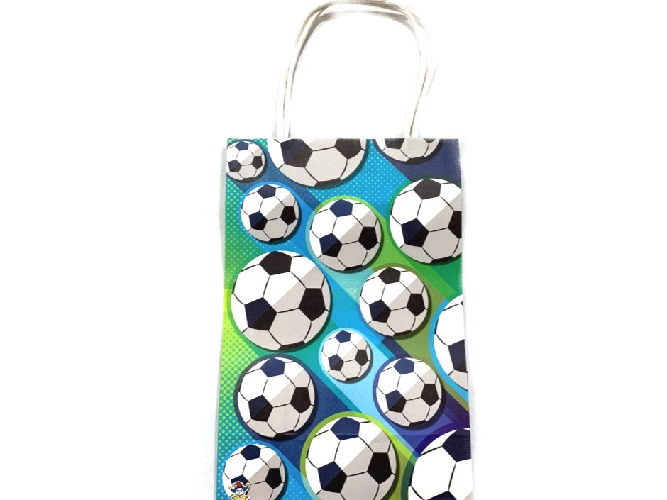 Football Paper Party bag - All About Party Bags