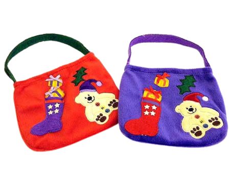 Christmas Teddy Handbag