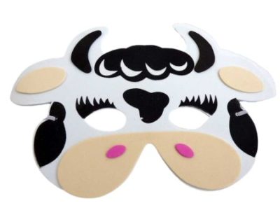 Cow Mask - All About Party Bags