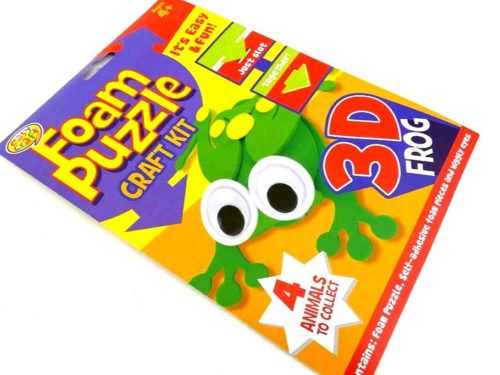 Easy Craft Kit -3D Foam Puzzle - FROG