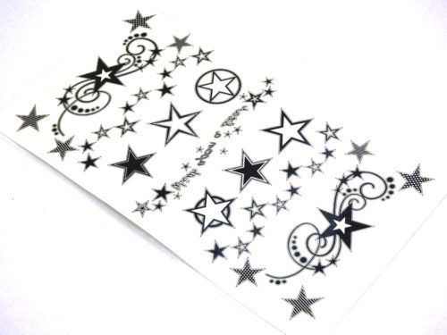 Wish Upon a Star Tattoo Sheet