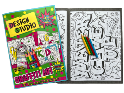 Graffiti Art Activity Kit - From All About Party Bags