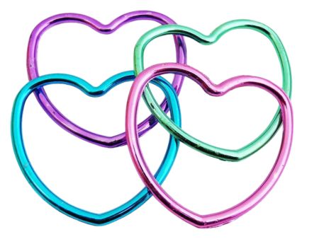 Shiny Heart Bangle