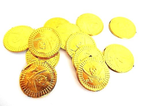 Packet of pirate coins