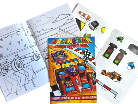 Racing Sticker Activity Book