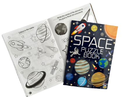 Space Puzzle Book