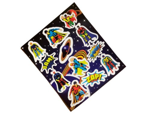 Superhero Sticker Sheet