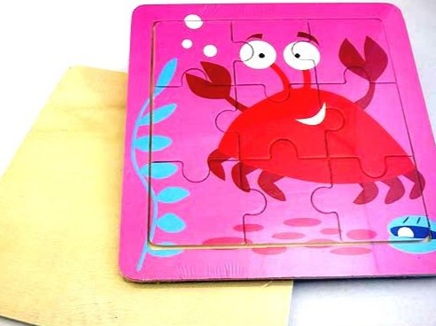 Wooden Crab Jigsaw Puzzle