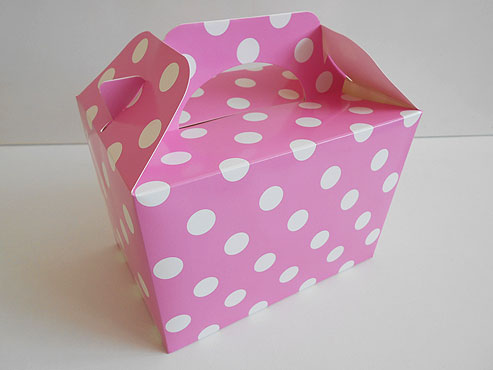 Pink Polka Dot Box